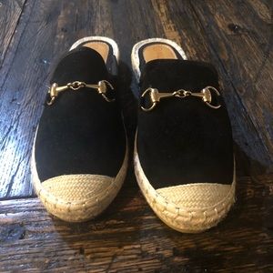 Black flat Espadrille 7.5